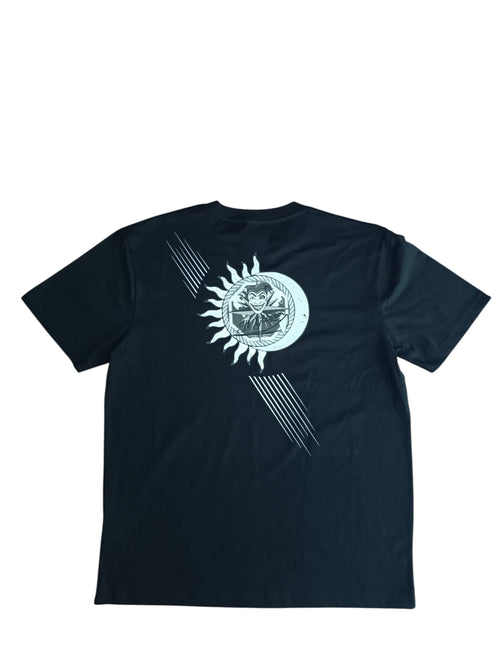 Light&Shadows T-Shirt — Black / Dark Moon