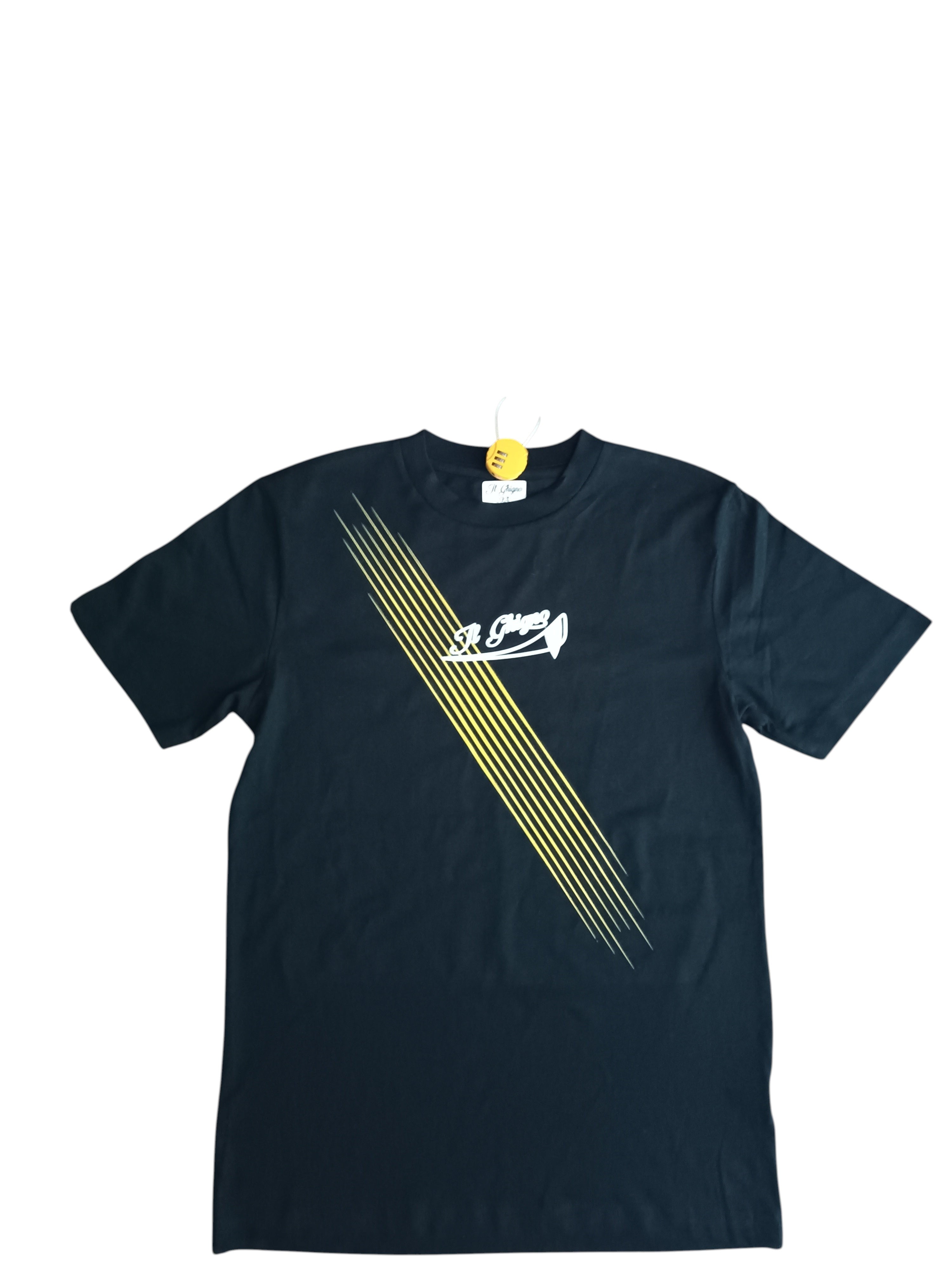 Light&Shadows T-Shirt — Black / Gold Sun