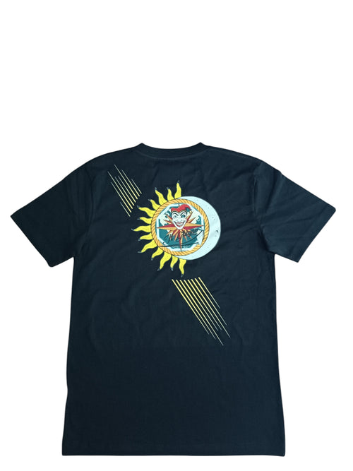 Light&Shadows T-Shirt — Black / Gold Sun