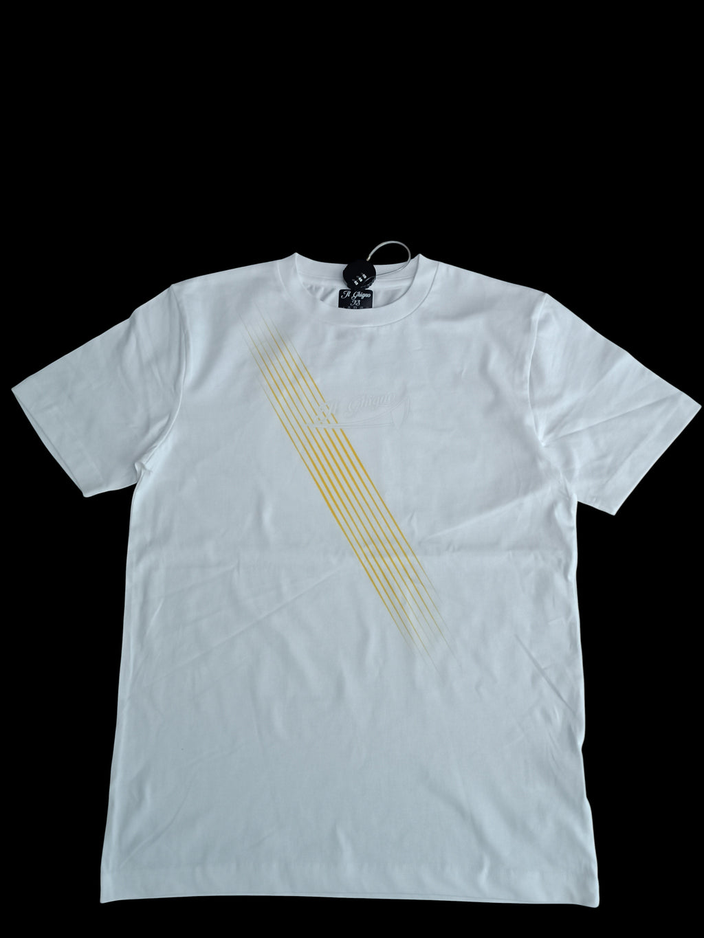 Light&Shadows T-Shirt — White / Gold Sun