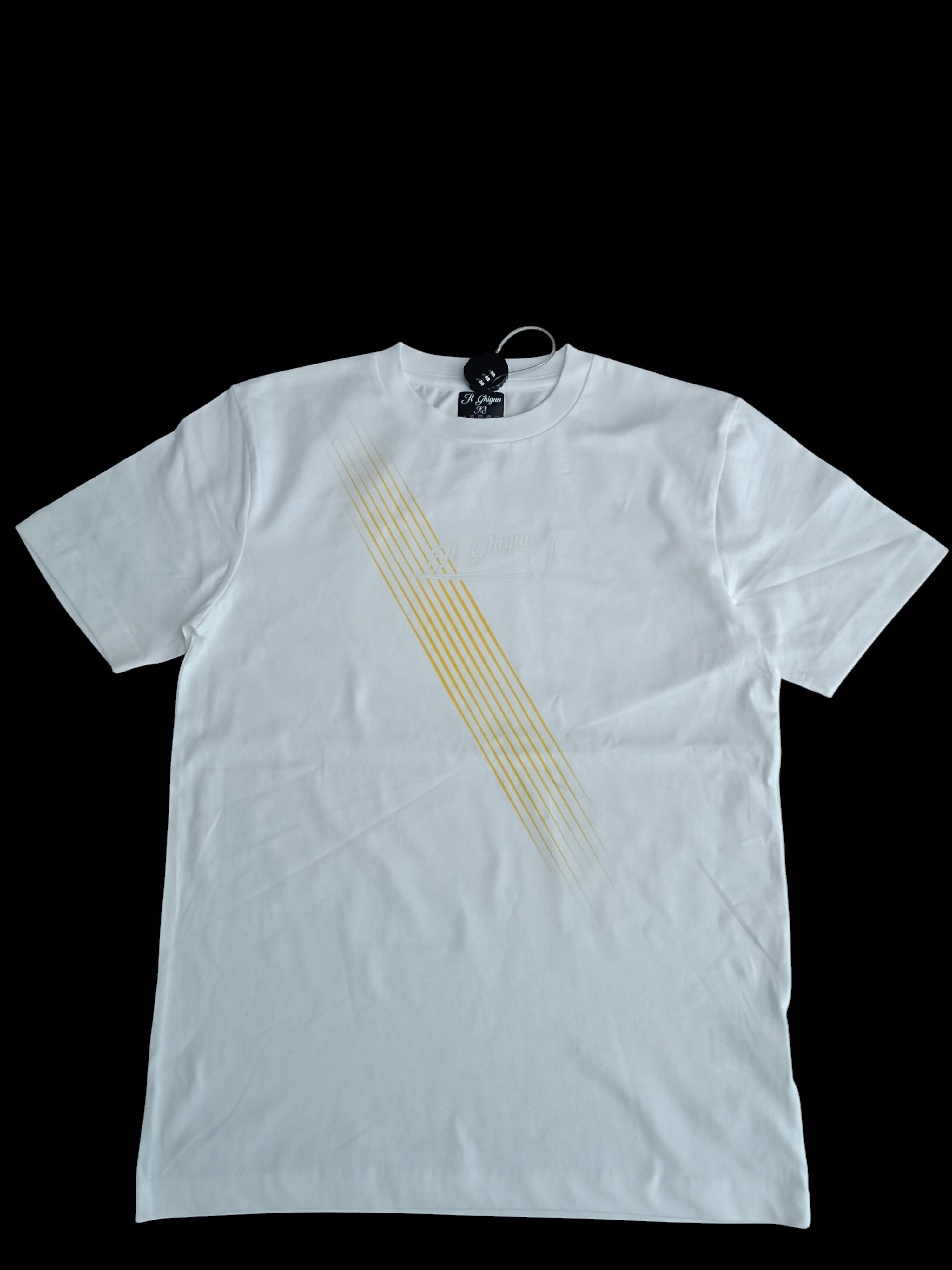Light&Shadows T-Shirt — White / Gold Sun